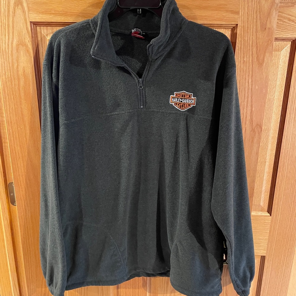 Harley-Davidson Gray Fleece Jacket